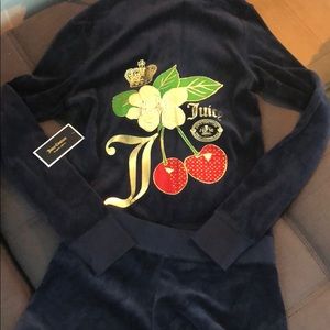 Juicy couture shorts tracksuit set! Jacket NWT!